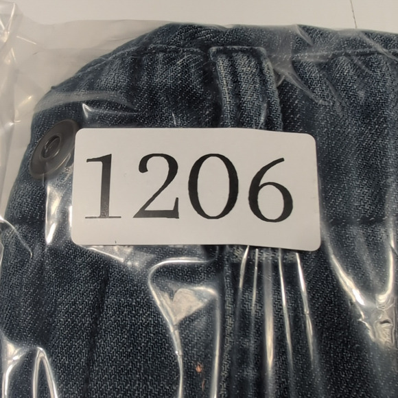 Lovestitch Women’s S Chambray Denim Overalls Button Front Casual Cottagecore - Picture 11 of 11